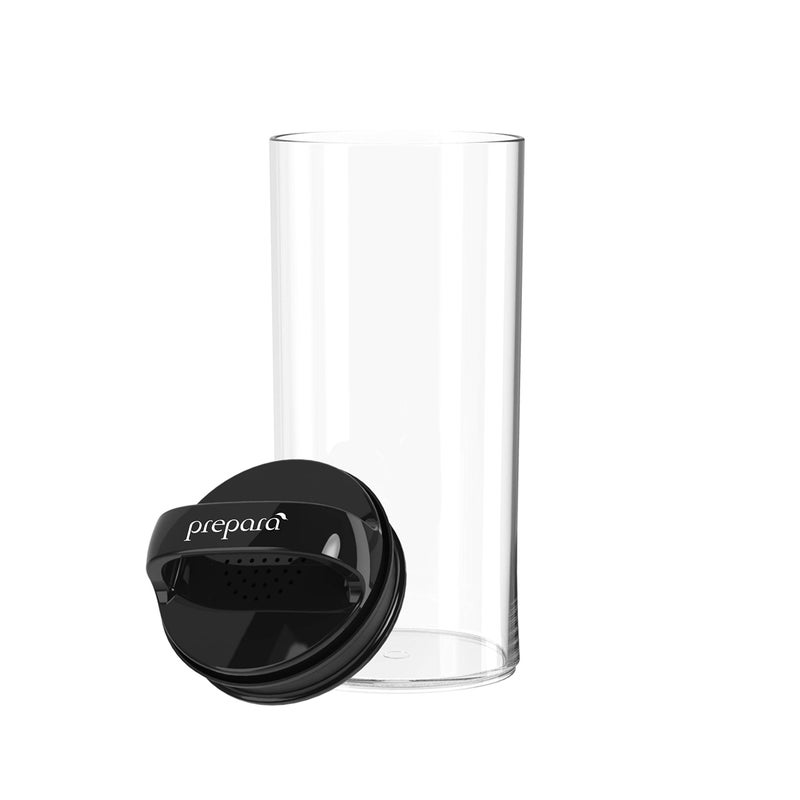 Prepara Evak Fresh Saver Plastic Food Storage, Small/Tall, Black - Image 4